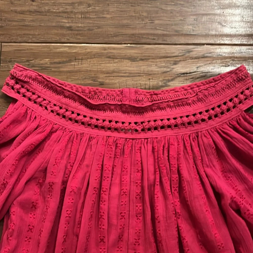 Sun & Shadow Women’s Pink Short Sleeve Size M - Picture 6 of 7